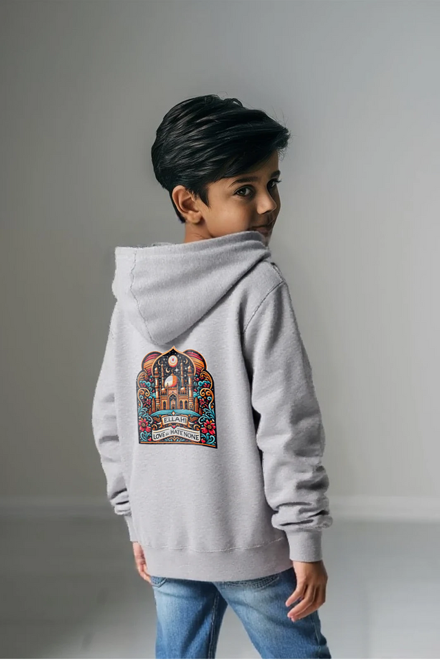Youth’s Oversized Gray Hoodie