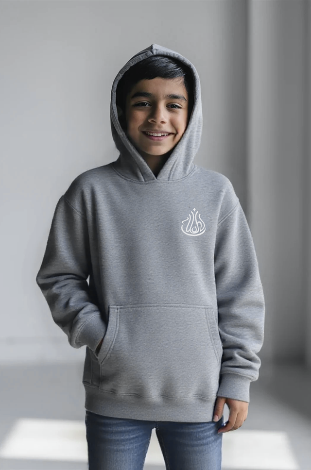 Youth’s Oversized Gray Hoodie